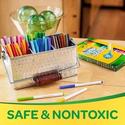 Imagen 4 de 4 de Lápices Crayola Súper Tips 50 Colores