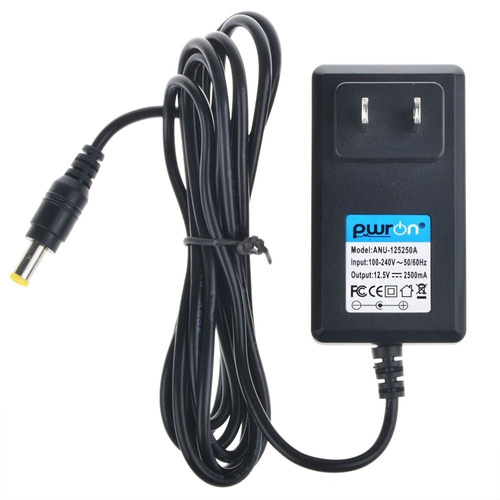 Pwron 12.5v 2.5a Ac Adaptador Cargador De Pared De Alimentac