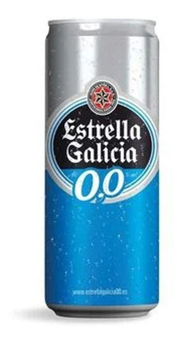 Cerveza Estrella De Galicia 0% Alcohol 330 Ml Lata