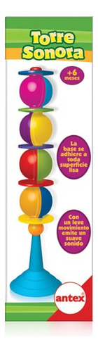 Torre Sonora Musical Antex Juego Globo Sonido Bebe Sonajero