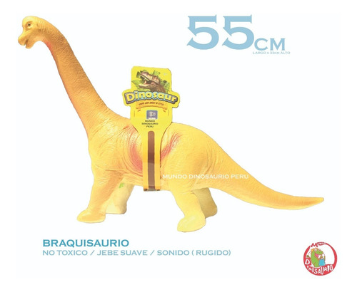 Imagen 3 de 8 de Dinosaurios Grandes Juguete Sonido Niños Colección Completa