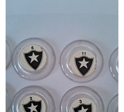 Botão Canindé Botafogo - Modelo Transparente - Antigo (Usado)