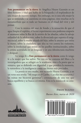 Imagen 2 de 2 de Este Permanecer En La Tierra - Angélica Hoyos Guzmán