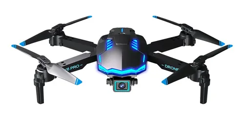 Dron Plegable Para Evitar Obstáculos X6 Con Cámara Y 3 Bater
