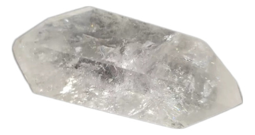 Cuarzo Cristal Biterminal De 7cms X 3,5 Cms De 78 Gramos 