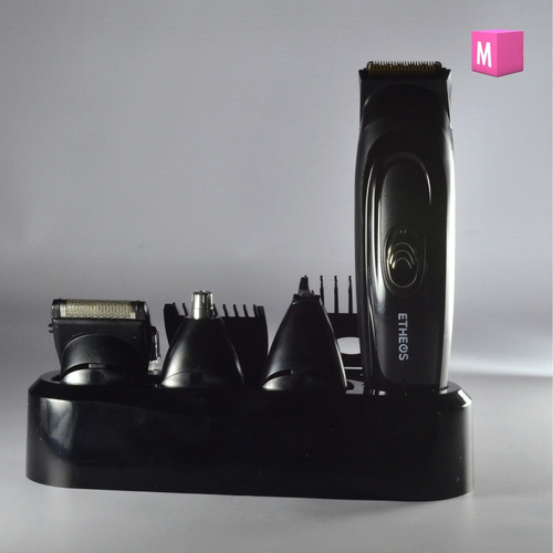 Imagen 5 de 10 de Maquinita Corta Pelo Etheos Nariz Barba Orejas Kit 4 En 1