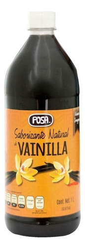 Saborizante Natural De Vainilla Certificación Kosher 1lt