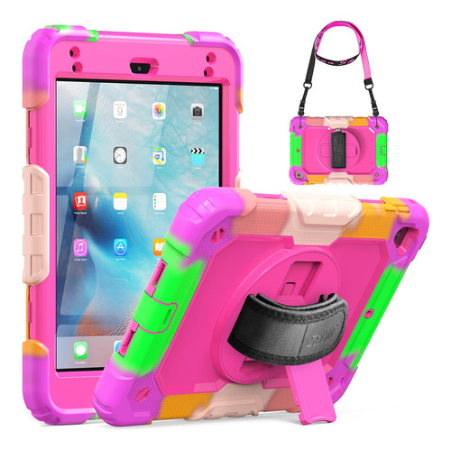 Seymac Funda Infantil Para iPad Mini 5/4 De 7.9 Pulgadas, Re