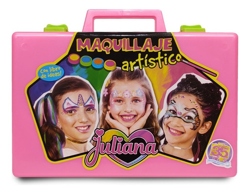 Valija Juliana Maquillaje Artistico Grande Pinturitas 