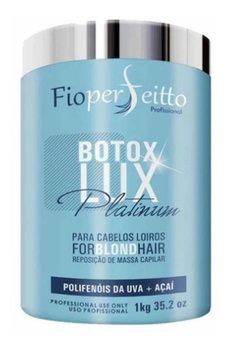 Botox Matizador Platinum 1 Kilo Fio Perfeicto