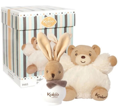 Kit Perfume Kaloo Vanille Chocolat Infantil 100ml + Urso