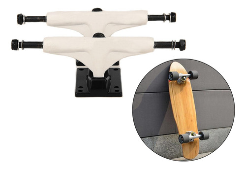 1 Par 5 ''aleación De Aluminio Longboard Skateboard