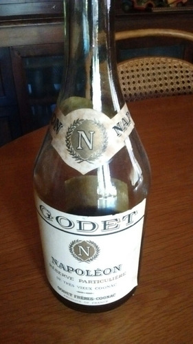 Antigua Botella De Cognac Napoleón