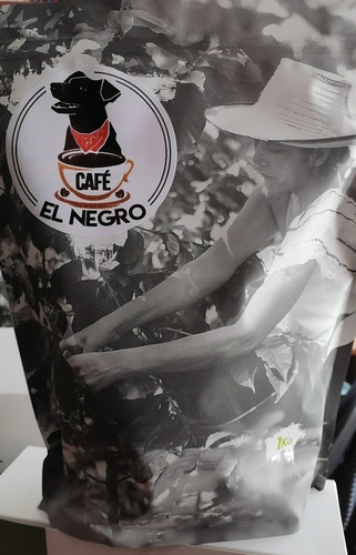 1 Kilo De Cafe Brasileño 90% Robusta 10% Arabico El Negro