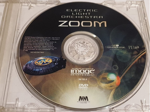 Electric Light Orchestra  Zoom Dvd Original(sin Carátula)