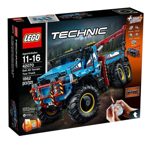 Lego Technic Grua Todo Terreno 6x6x6  42070 Nuevo