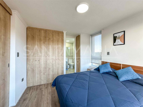 Departamento Amoblado En Arriendo. Collao, Concepción