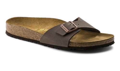 Sandalia Birkenstock Madrid Nubuck Mocha