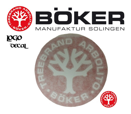 Calcomania Boker Logo