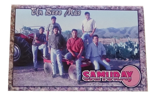 Grupo Samuray Un Beso Mas Tape Cassette 1999 Disa Mexico