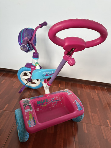 Triciclo Apache Frozen Rosa/azul Color Morado (Usado)