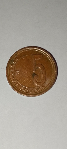  Moneda De Colección 5 Céntimos Venezolano 