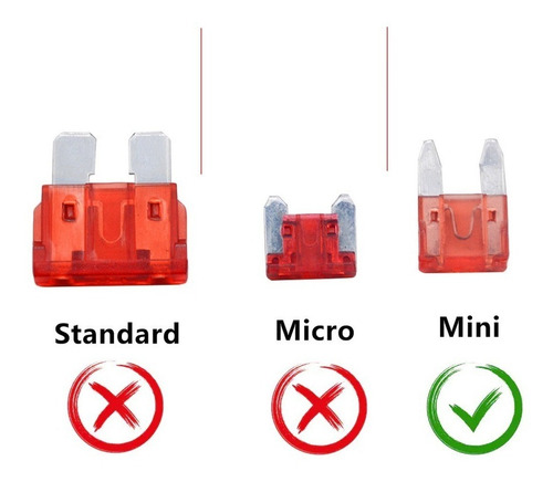 Kit De Fusibles Para Carro Moto Mini Nuevos