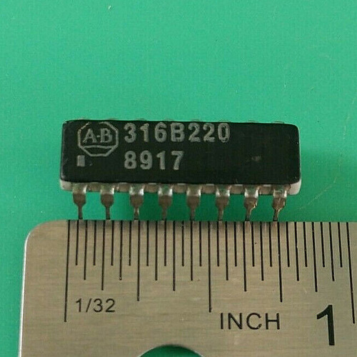 Allen Bradley 316b220 Resistor Network Dip-16 22ohm +/-2 Eeo