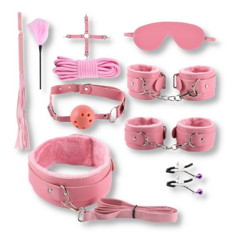 Kit De Bondage Bdsm Para Parejas, 10 Piezas Sexuales