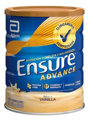 Ensure Advance Vainilla X 850g