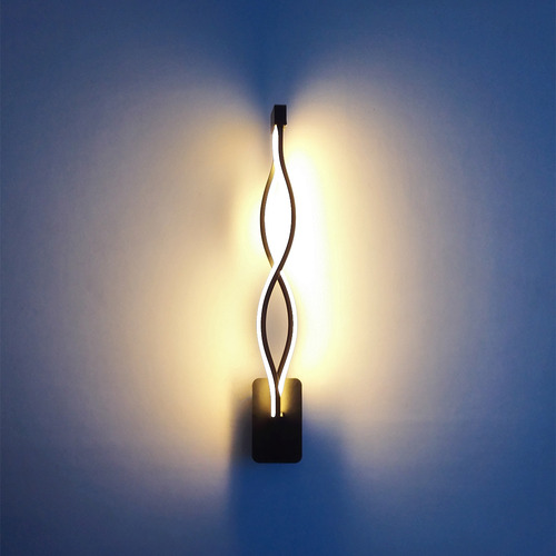 Lámpara De Pared Led Para Mesita De Noche Ac 85-265 V/50-60