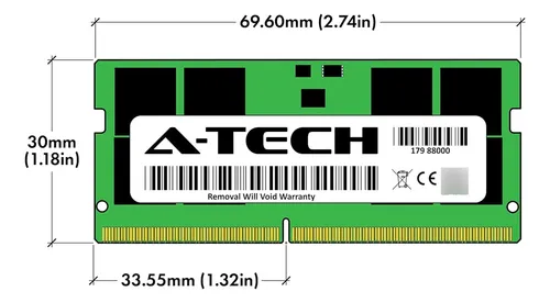 A-tech 32 Gb De Ram Para Portátil Msi Katana Gf66 | Ddr5 480