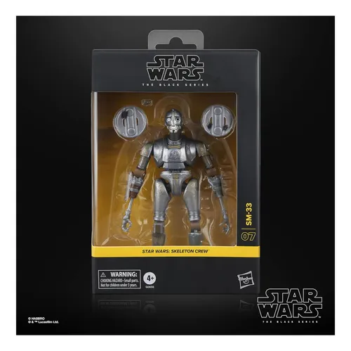 Fern Star Wars 15 Cm Star Wars The Black Series Fern Y SM-33 – Figura Deluxe 15 Cm De Star Wars: Skeleton Crew, Articulada Con Accesorios