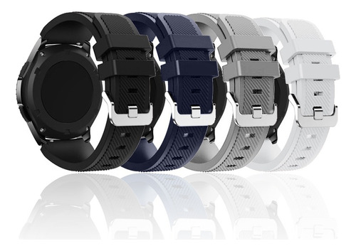 4 Correa Silicona Para Huawei Watch 4 3 Gt Gt4 Gt3 Gt2 46mm