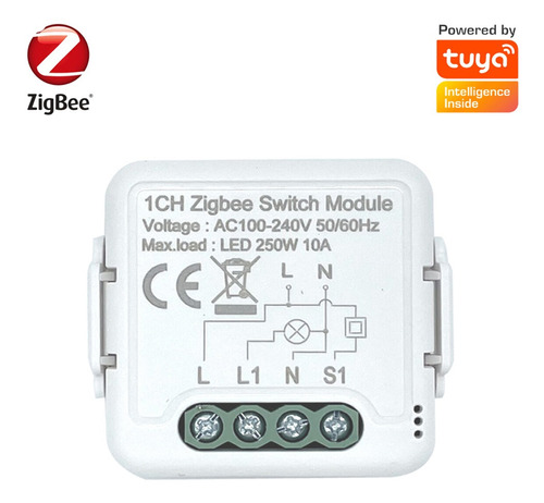 Módulo De Interruptor De Luz Tuya Zigbee 1 Gang Dimmer Modul