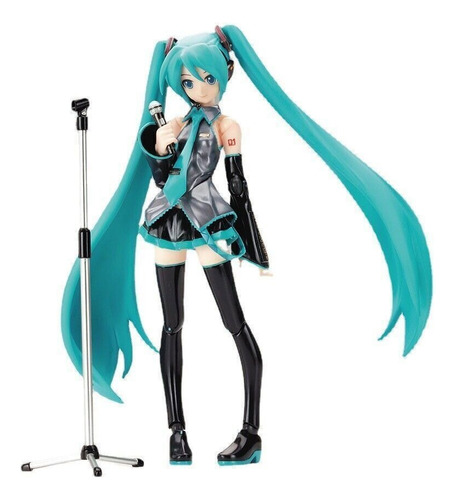 Figma 014 Hatsune Miku Virtual Singer Acción Figura Modelo 