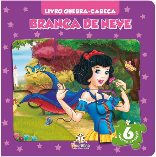 Livro quebra-cabeça: Branca de Neve, de Klein, Cristina. Blu Editora Ltda em português, 2014