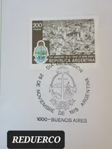 Comprar Cuader Día Emisión Estampilla 150 Aniversario Bahía Blanca