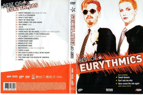 Dvd Eurythmics  Best Of 