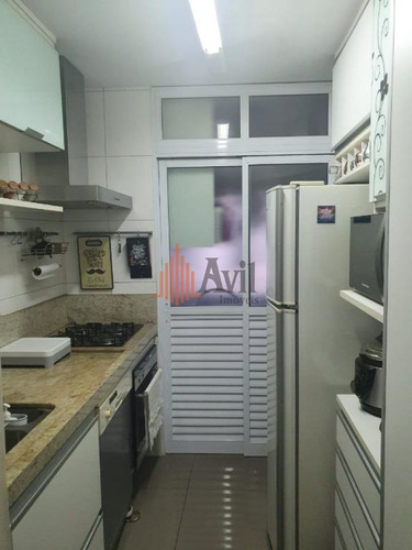 Imagem 3 de 15 de Apartamento Com 3 Dormitórios À Venda, 74 M² Por R$ 561.500,00 - Tatuapé - São Paulo/sp - Av5475