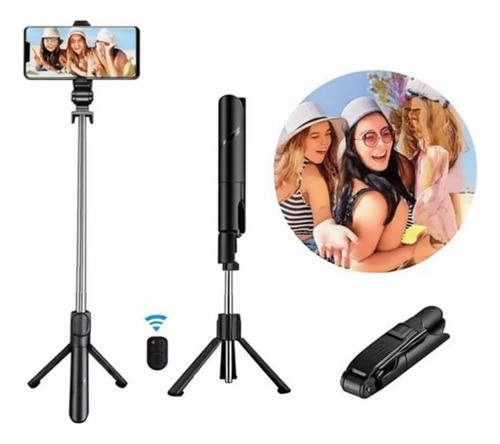 Tripé Para Celular P30 Stand Com Controle Remoto Selfie Ios