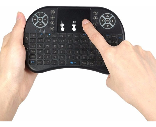 Pack X2 Mini Teclado Inalambrico Touchpad Smart Tv/pc/xbox