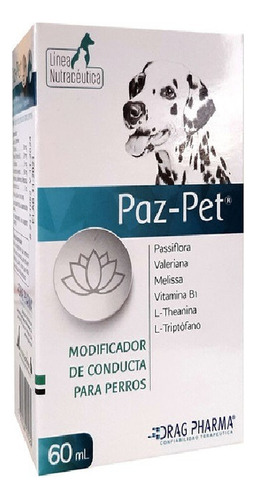 Paz-pet 60ml Modificador De Conducta Para Perros