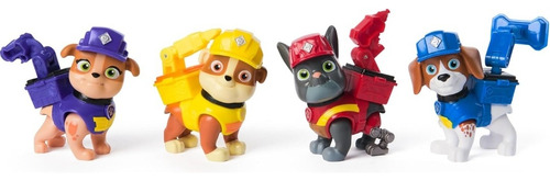Paw Patrol Pack 4 Cachorros Spin Máster Multicolor