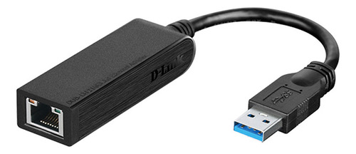 Adaptador D Link Dub 1312 Usb 3.0 A Gigabit Ethernet Negro