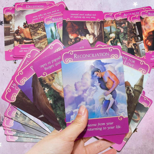 Oracle Romance Angels. Oraculo Angeles Del Romance 44 Carta