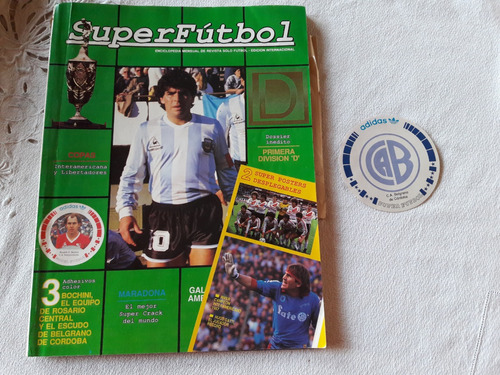 Super Futbol N° 7 Sep 1987 Posters River Gatti Belgrano Cba