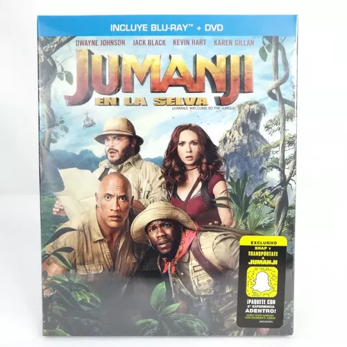 DVD Jumanji en la selva