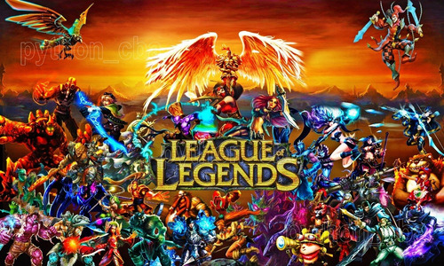 Pósters - Liga De Leyendas - League Of Legends - 42x30