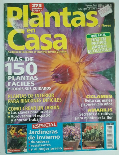 Revista Plantas En Casa Más De 150 Plantas Fáciles 